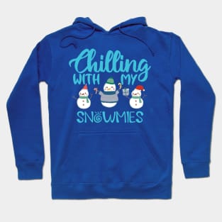 Chilling with my Homies Holiday or Winter Hoodie